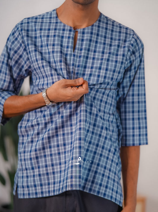 Kurta Harun - Navy Blue