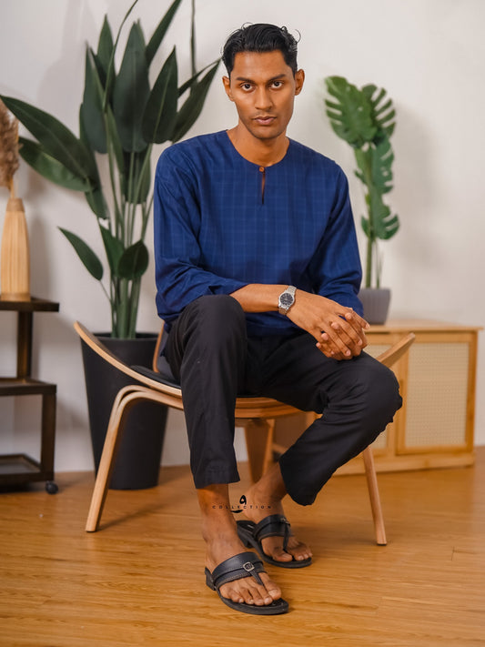 Kurta Yusuf - Navy Blue