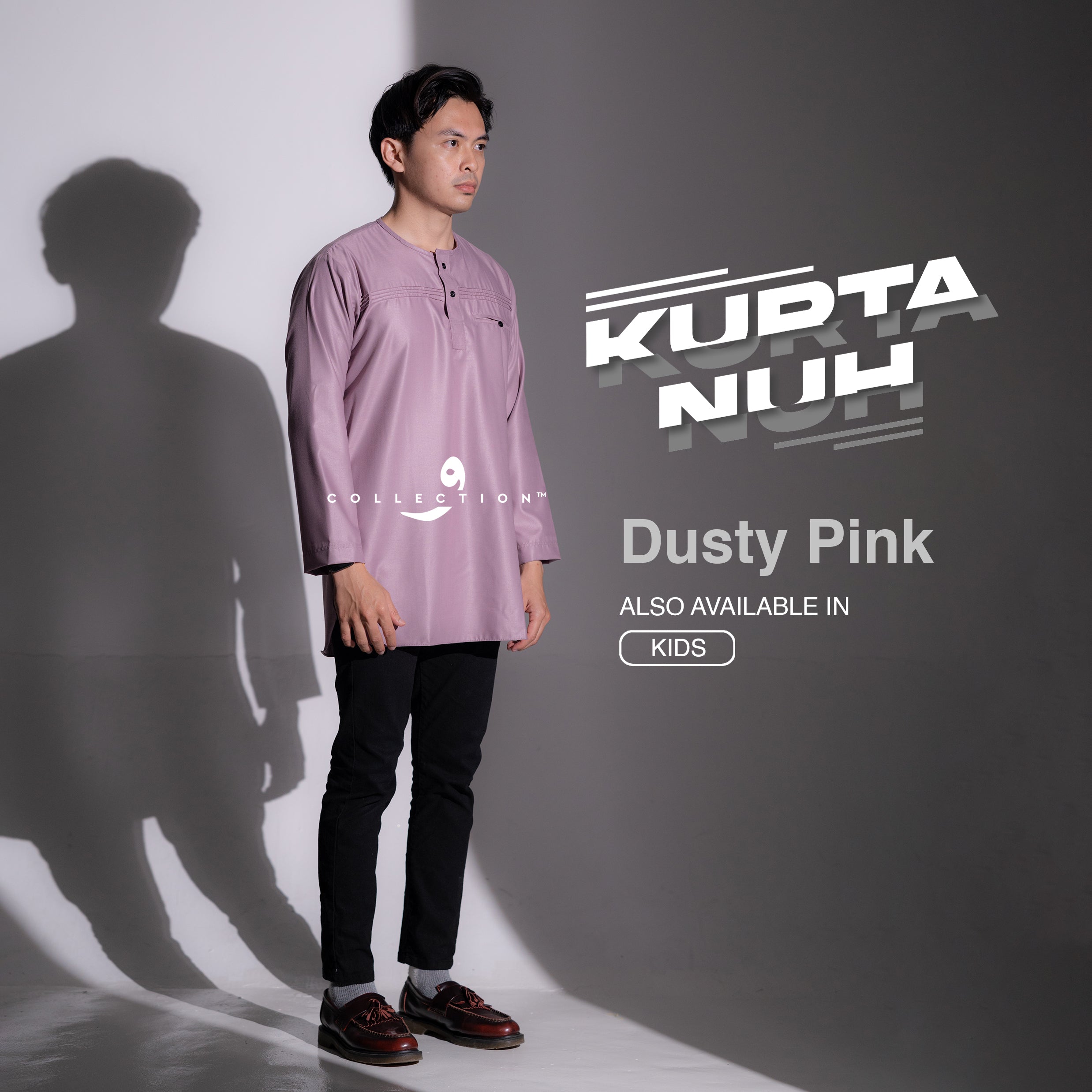 Kurta Nuh - Dusty Pink
