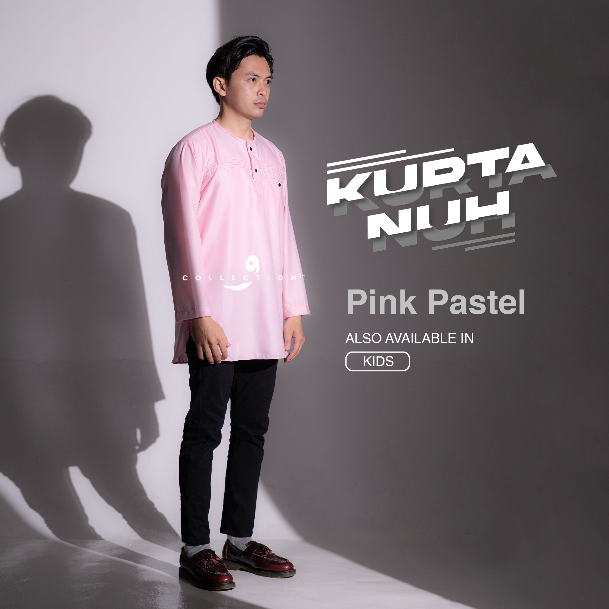 Kurta Nuh - Pink Pastel