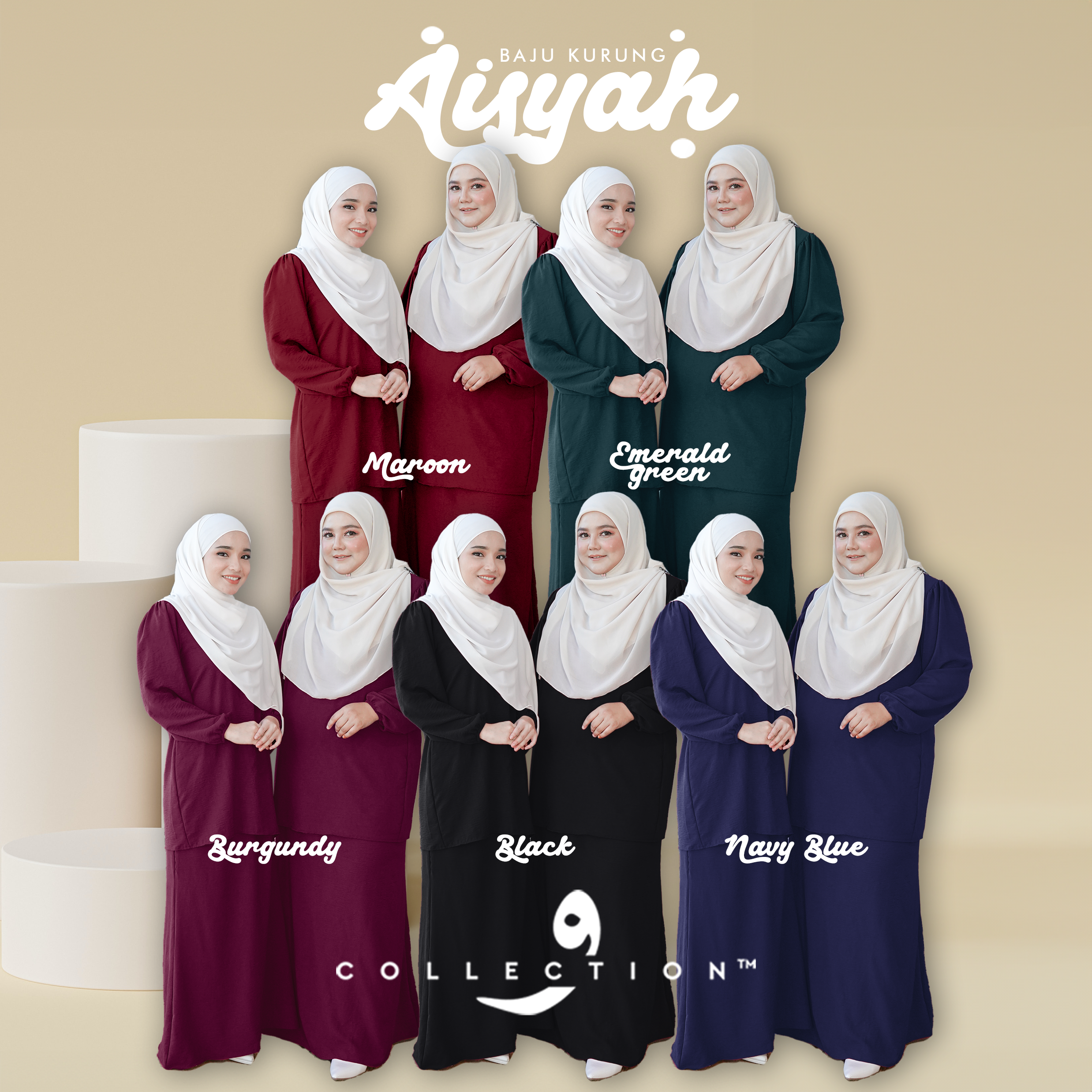 Kurung Aisyah CEY Ironless
