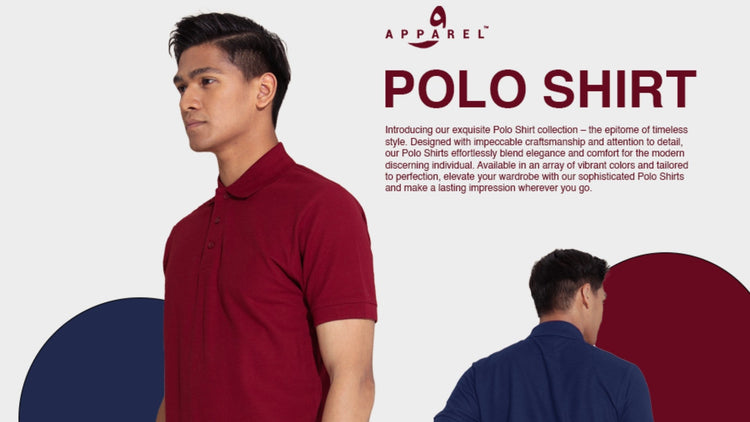 Polo Shirt - Short Sleeve Organic Cotton