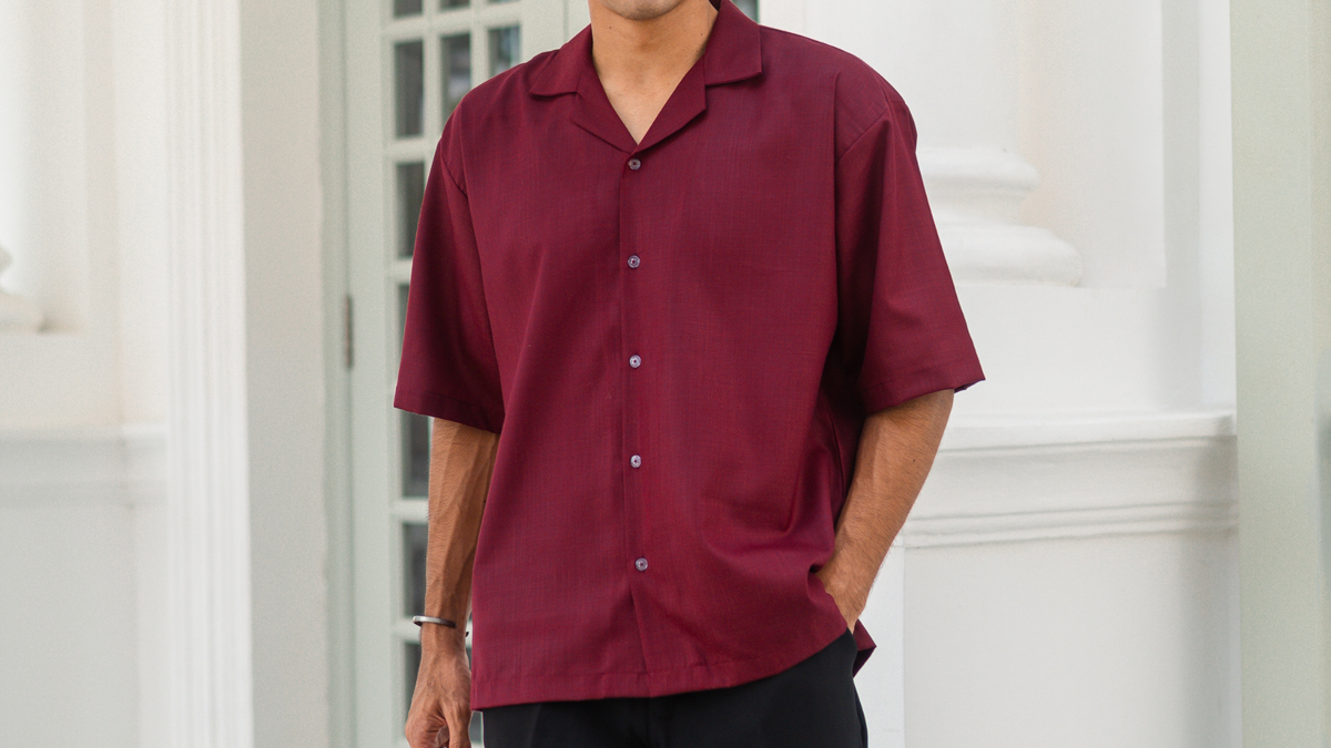 Kemeja Urban Slub