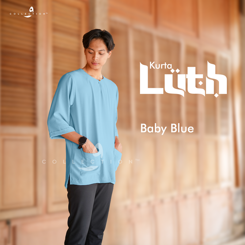 Kurta Luth - Baby Blue