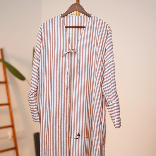 Abaya Sumayyah - Brown