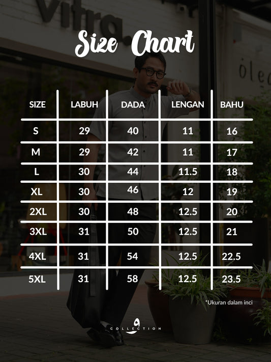 Kemeja Casual - Gray