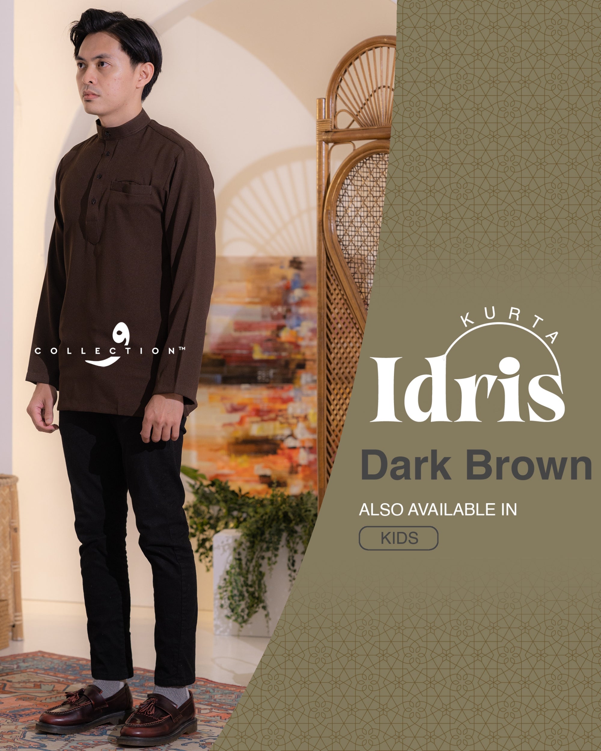Kurta Idris - Dark Brown