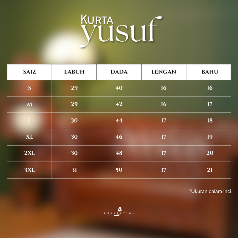 Kurta Yusuf - Teal Blue