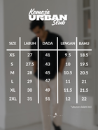 Kemeja Urban Slub - Black