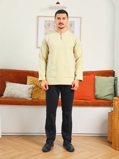 Kurta Ismail - Soft Yellow