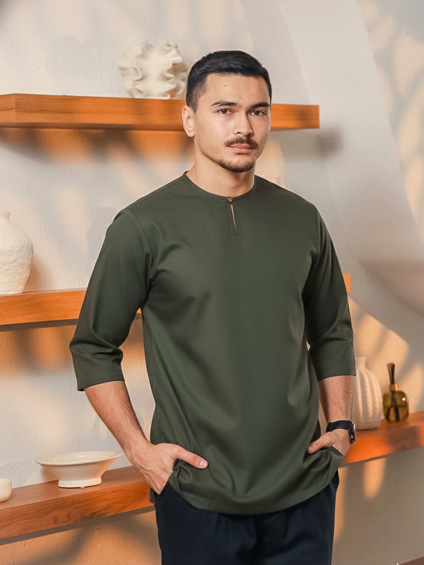 Kurta Yaakub - Leaf Green