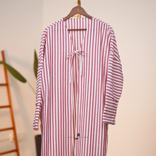 Abaya Sumayyah - Maroon