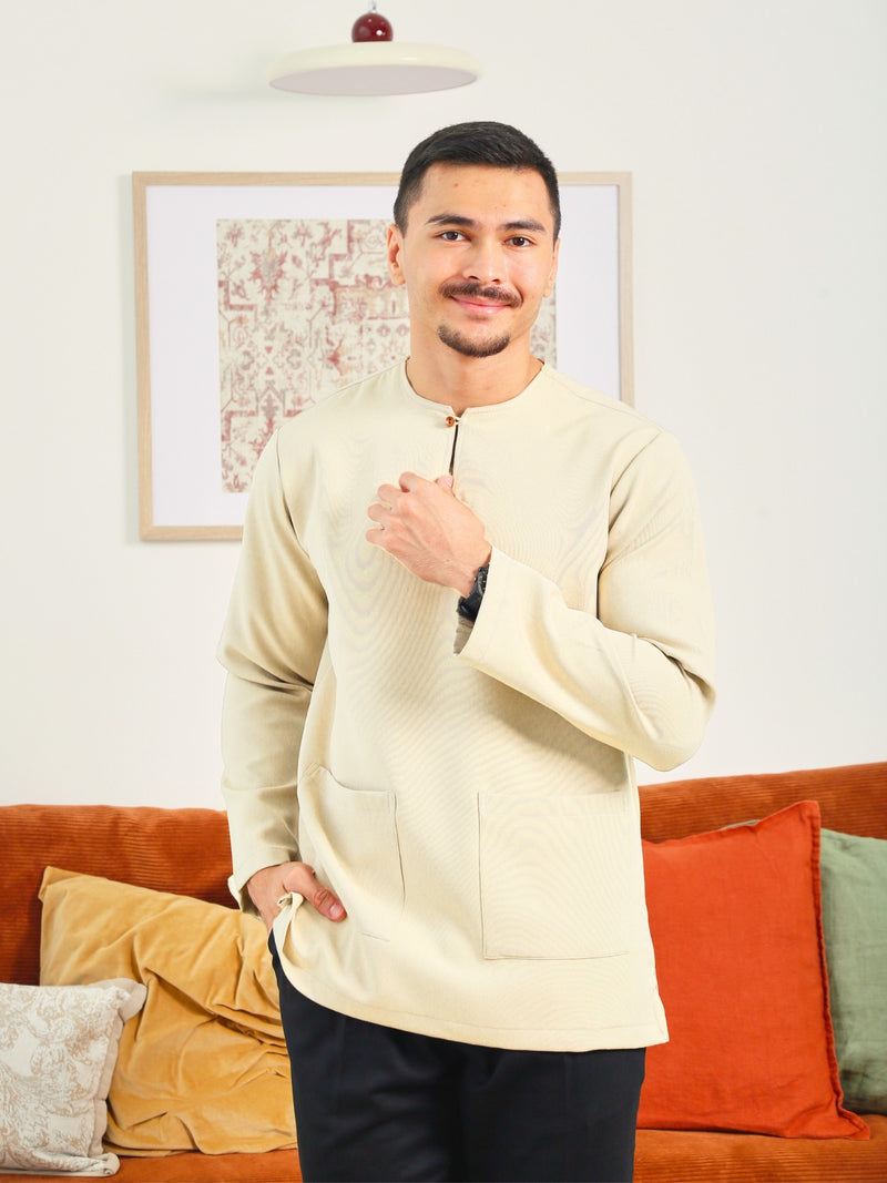 Kurta Ismail - Soft Yellow