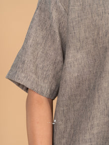 Kemeja Urban Linen - Stone