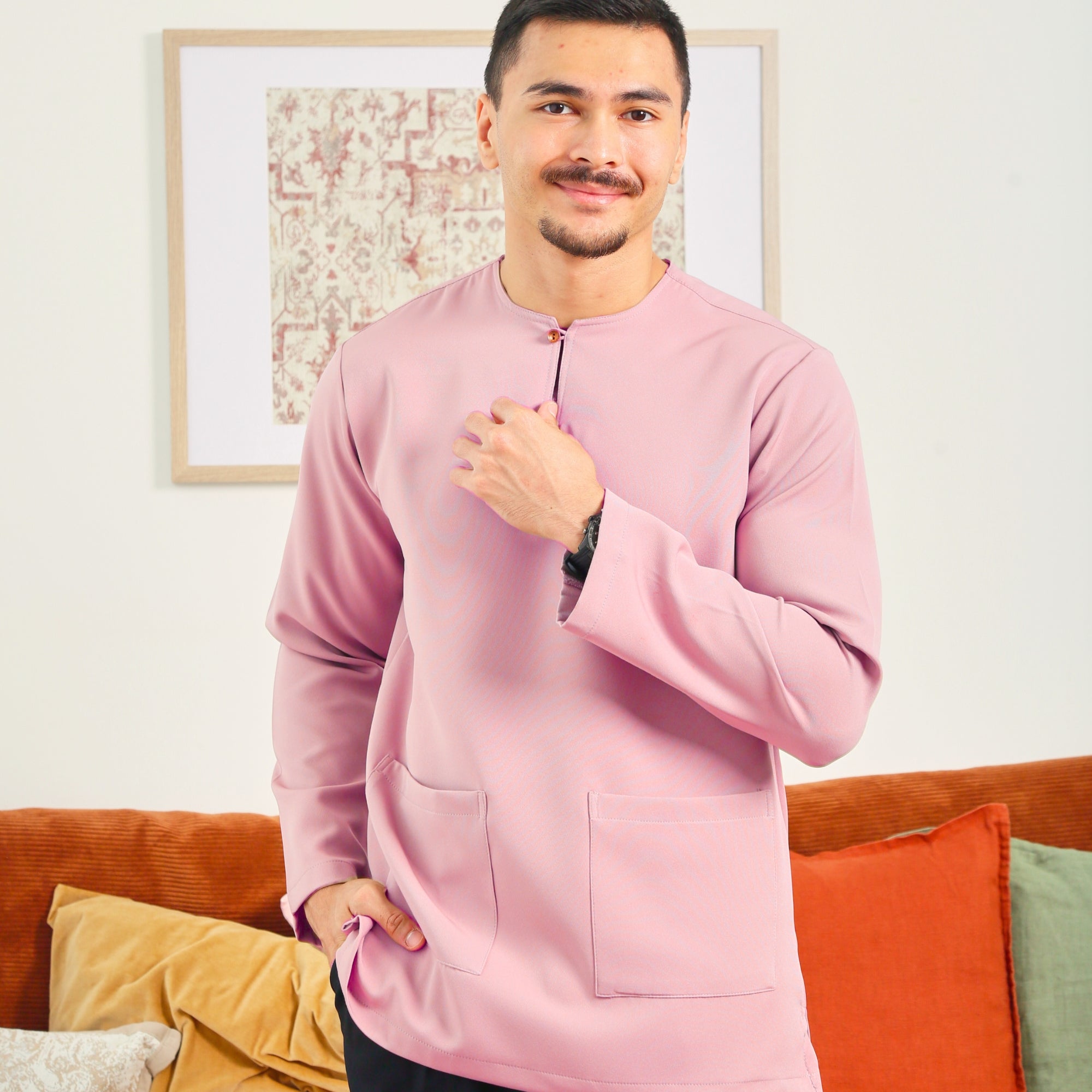 Kurta Ismail - Dusty Pink