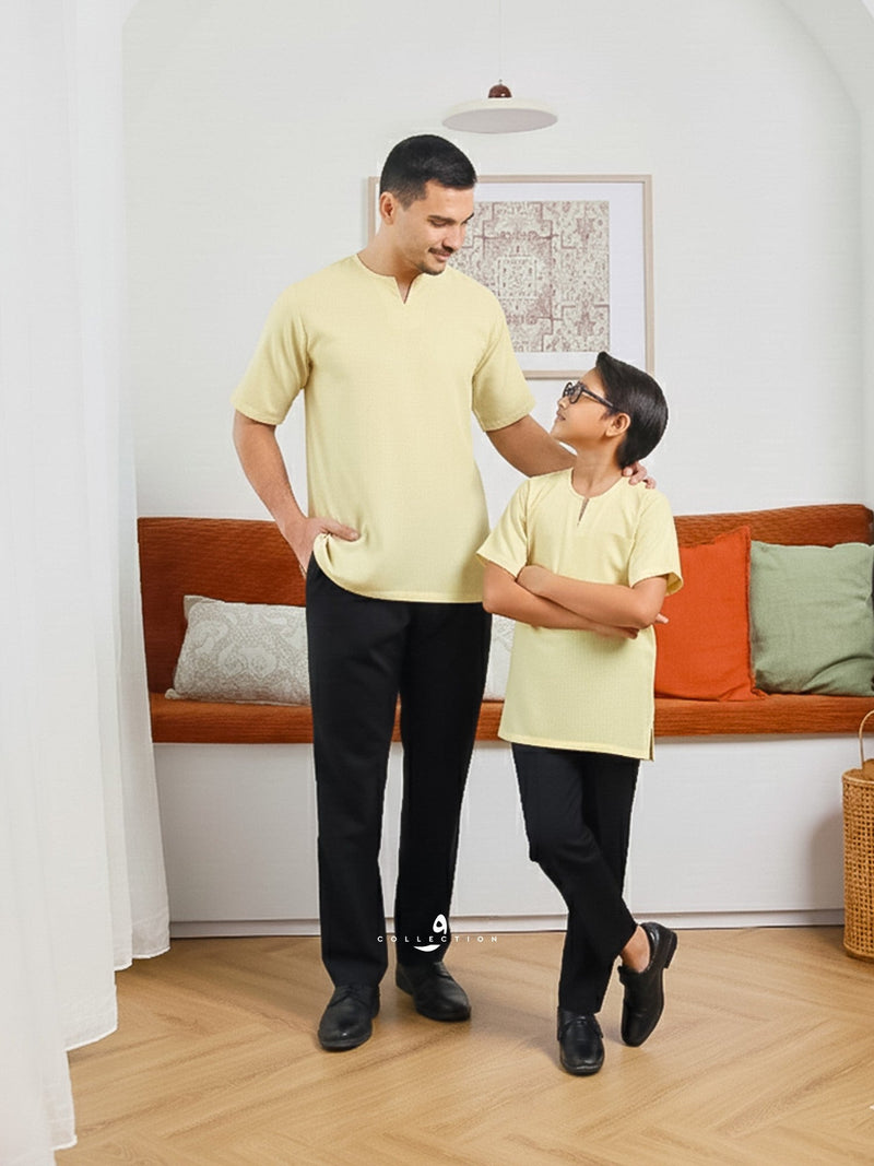 Kurta Soleh - Yellow