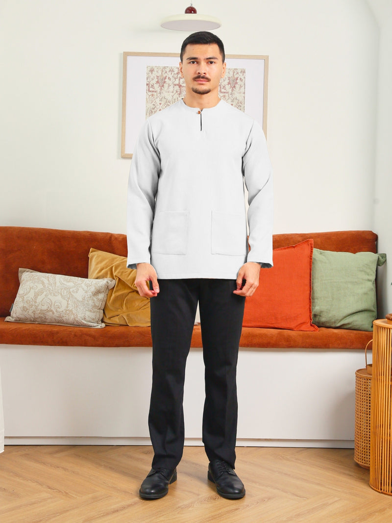Kurta Ismail - White