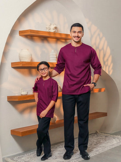 Kurta Yaakub - Burgundy