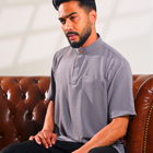 Kurta Ibrahim CEY Crepe - Grey