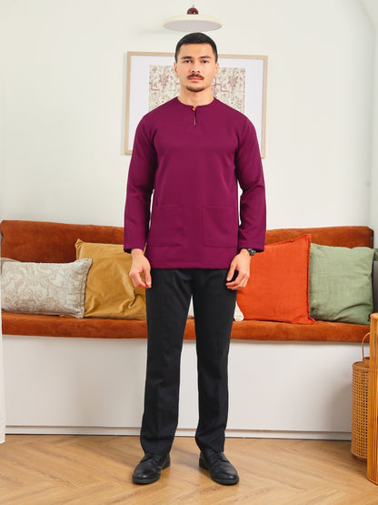 Kurta Ismail - Burgundy