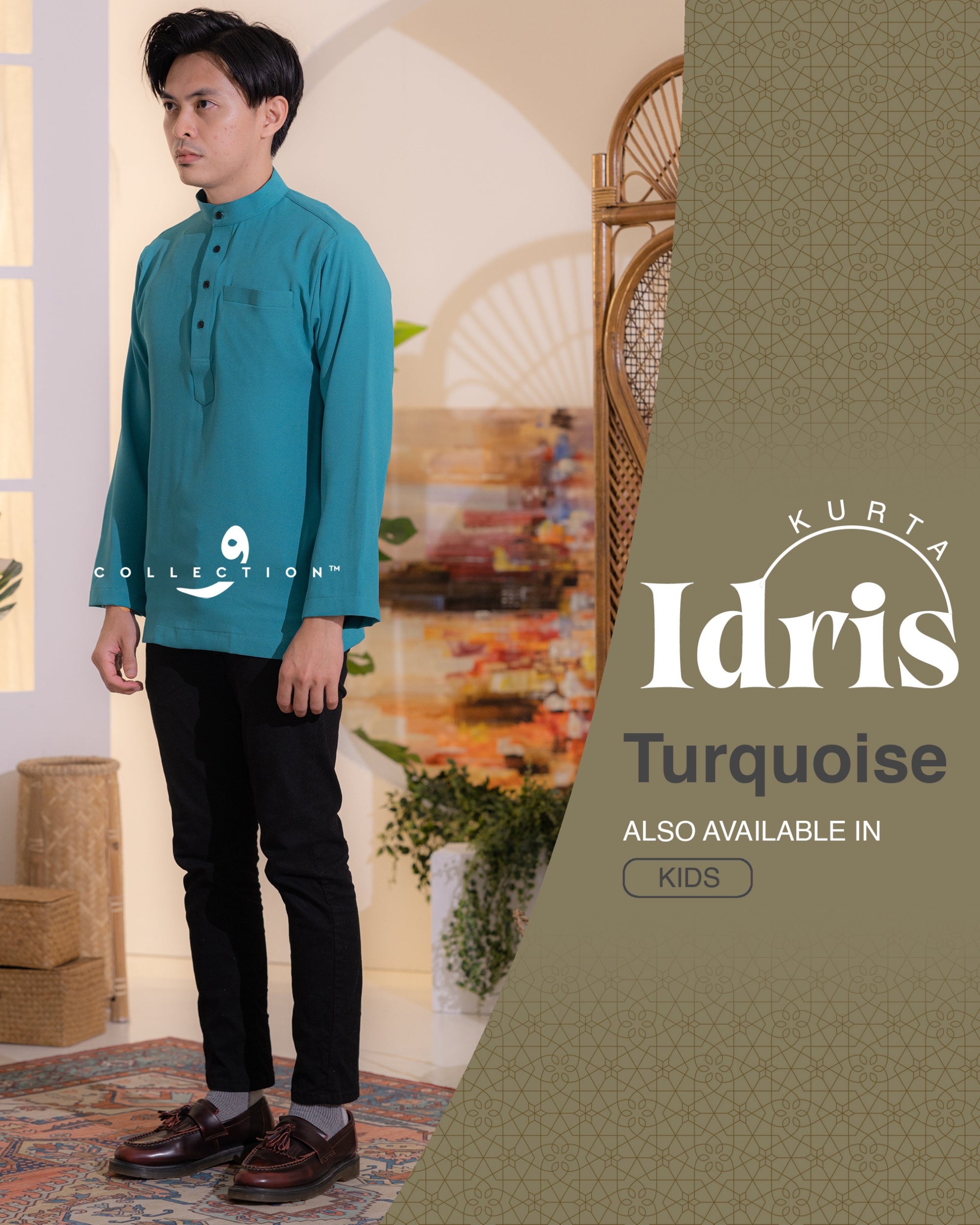 Kurta Idris - Turquoise