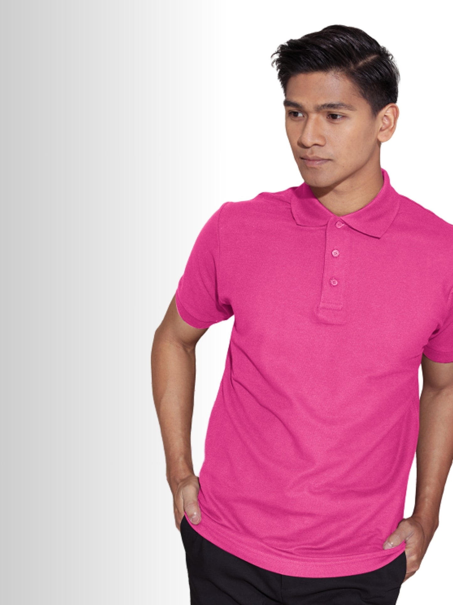 Polo Shirt - Fuschia