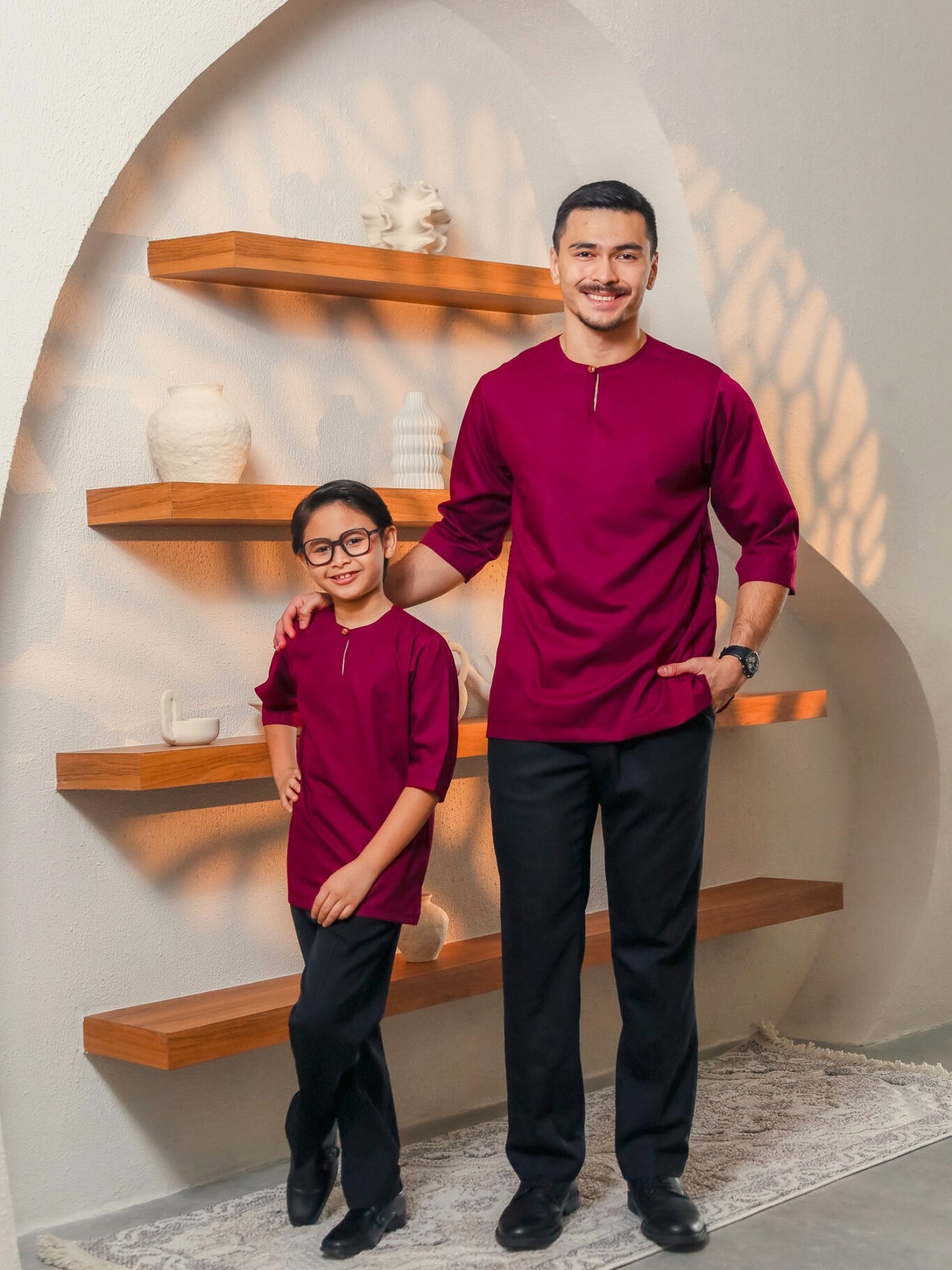 Kurta Yaakub - Maroon