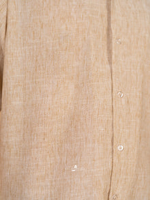 Kemeja Urban Linen - Nude