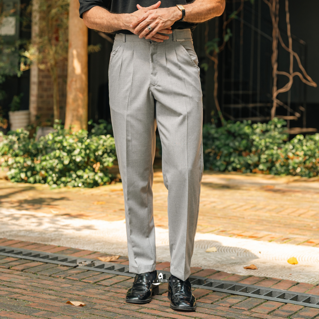 Smart Tapered Fit - Silver