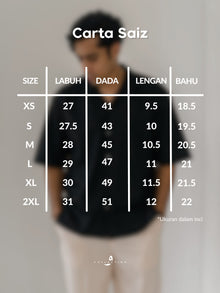 Kemeja Urban Linen - Black