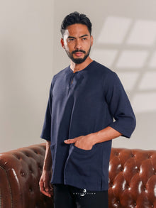 Kurta Musa - Navy Blue