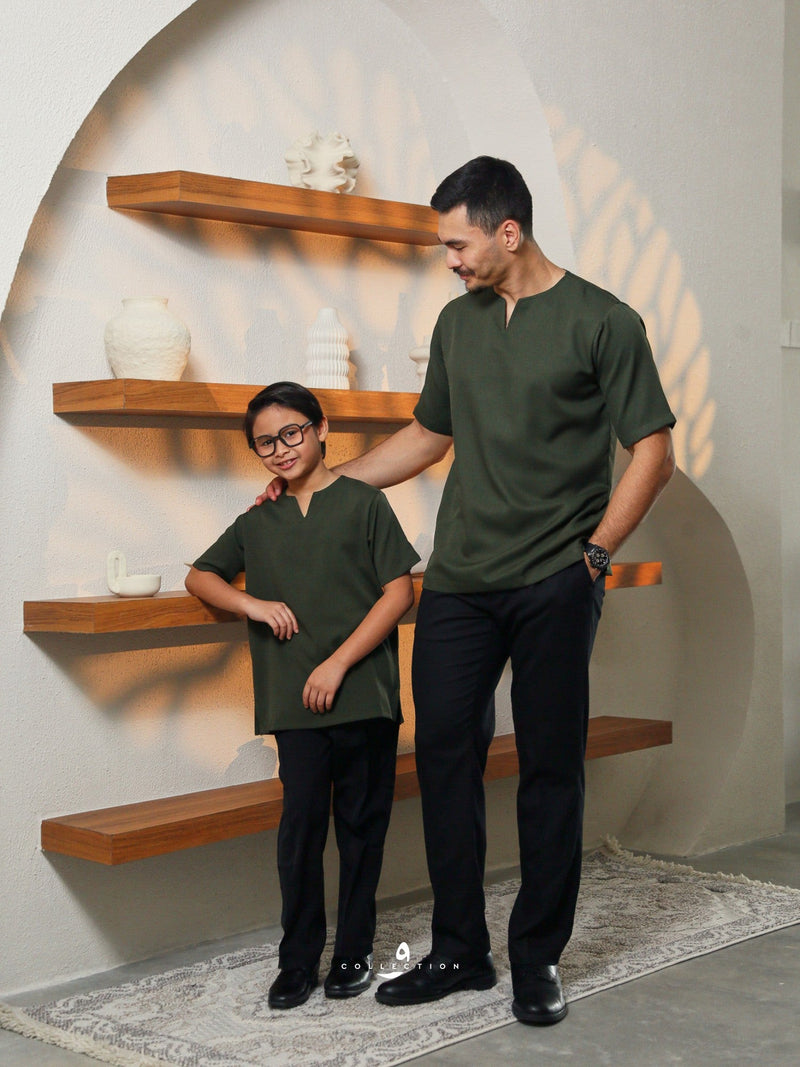 Kurta Soleh - Leaf Green