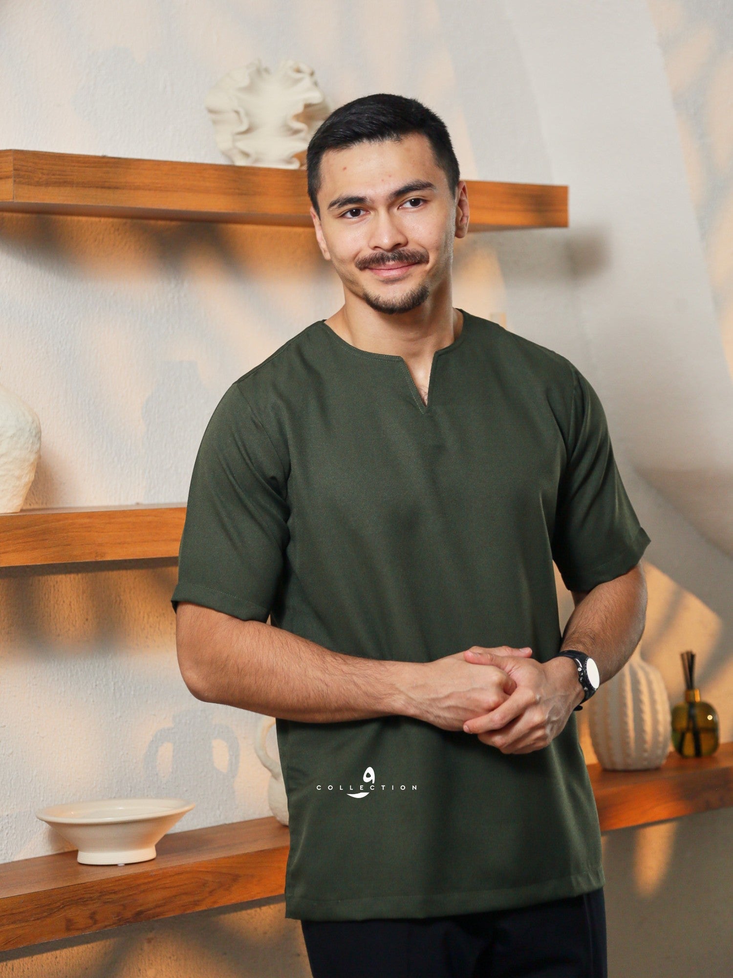 Kurta Soleh - Leaf Green