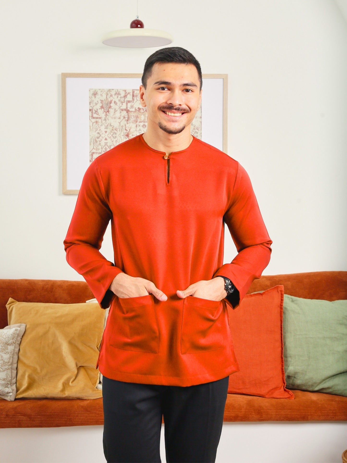 Kurta Ismail - Brick Orange