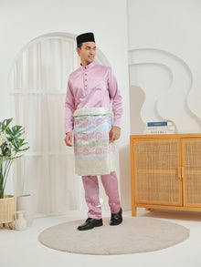 Baju Melayu Cekak Musang - Dusty Purple