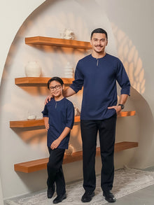 Kurta Yaakub - Navy Blue