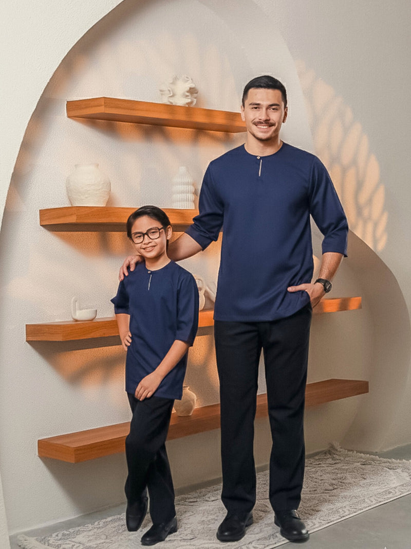 Kurta Yaakub - Navy Blue