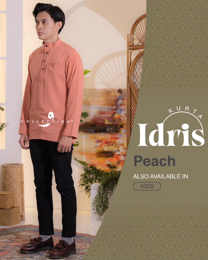 Kurta Idris - Peach
