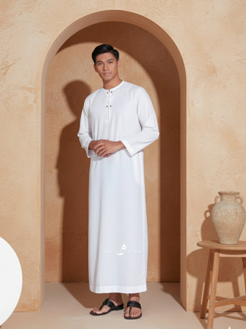 Jubah Umar - White