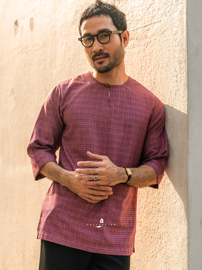 Kurta Isa - Burgundy