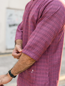 Kurta Isa - Burgundy