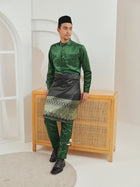 Baju Melayu Cekak Musang - Emerald Green