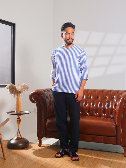 Kurta Ayub - Navy Blue