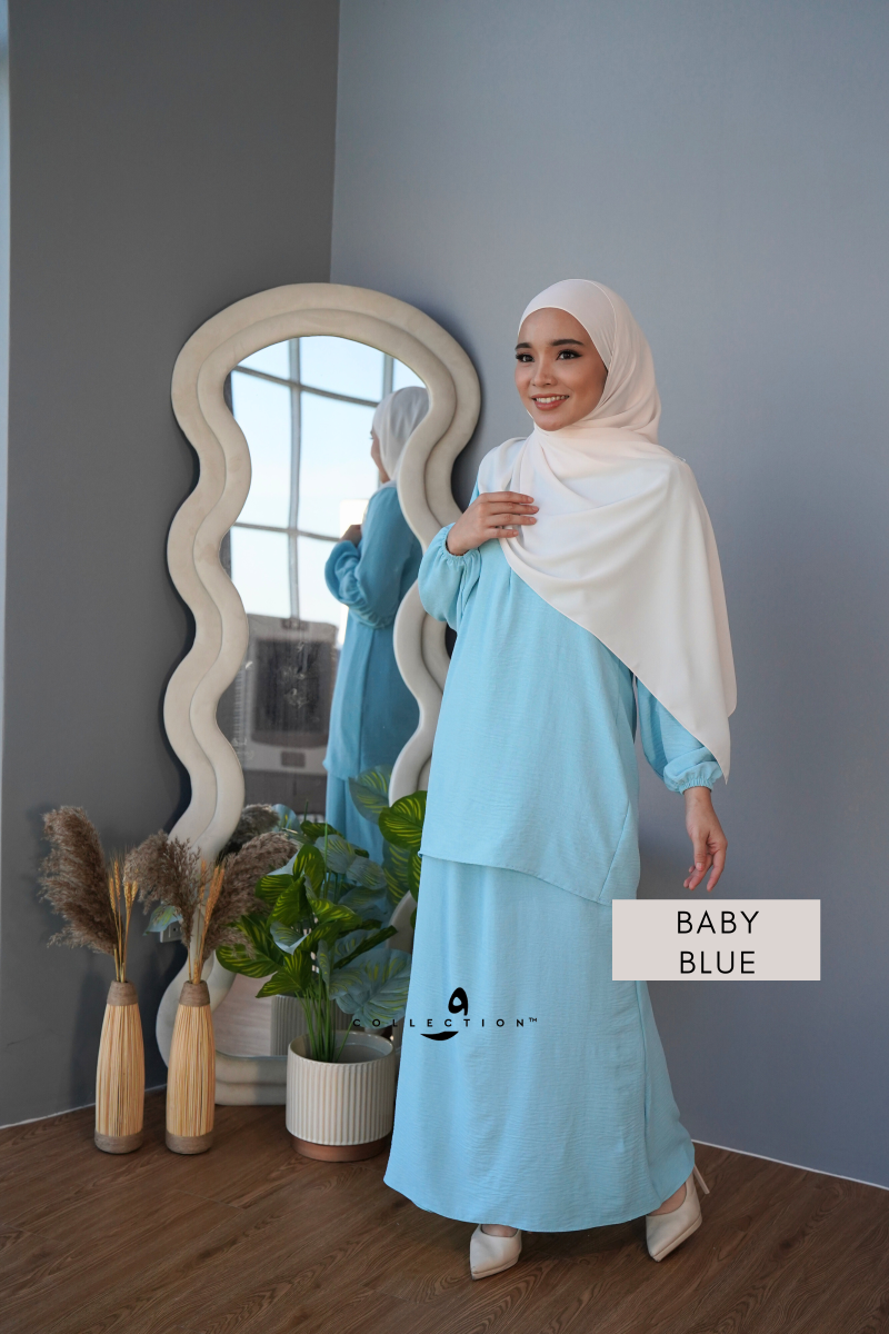 Kurung Khadijah - Baby Blue