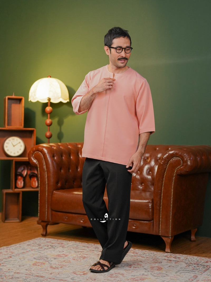 Kurta Soleh - Soft Pink