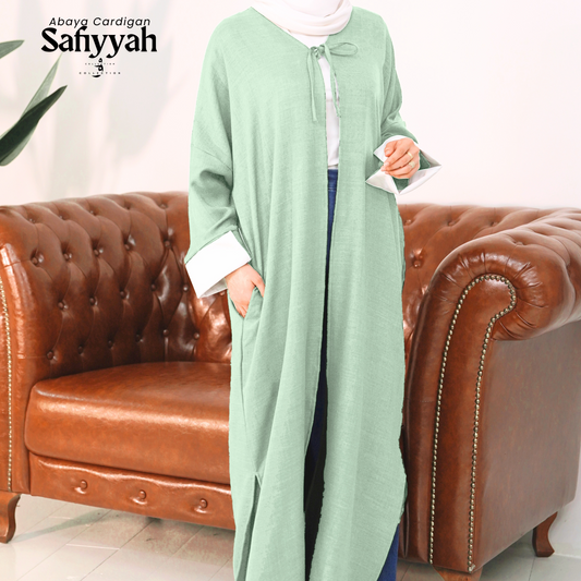 Abaya Safiyyah - Dusty Green