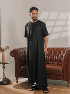 Jubah Uthman - Black