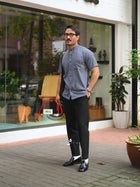 Kemeja Casual - Gray