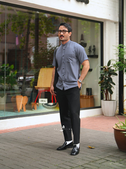 Kemeja Casual - Gray