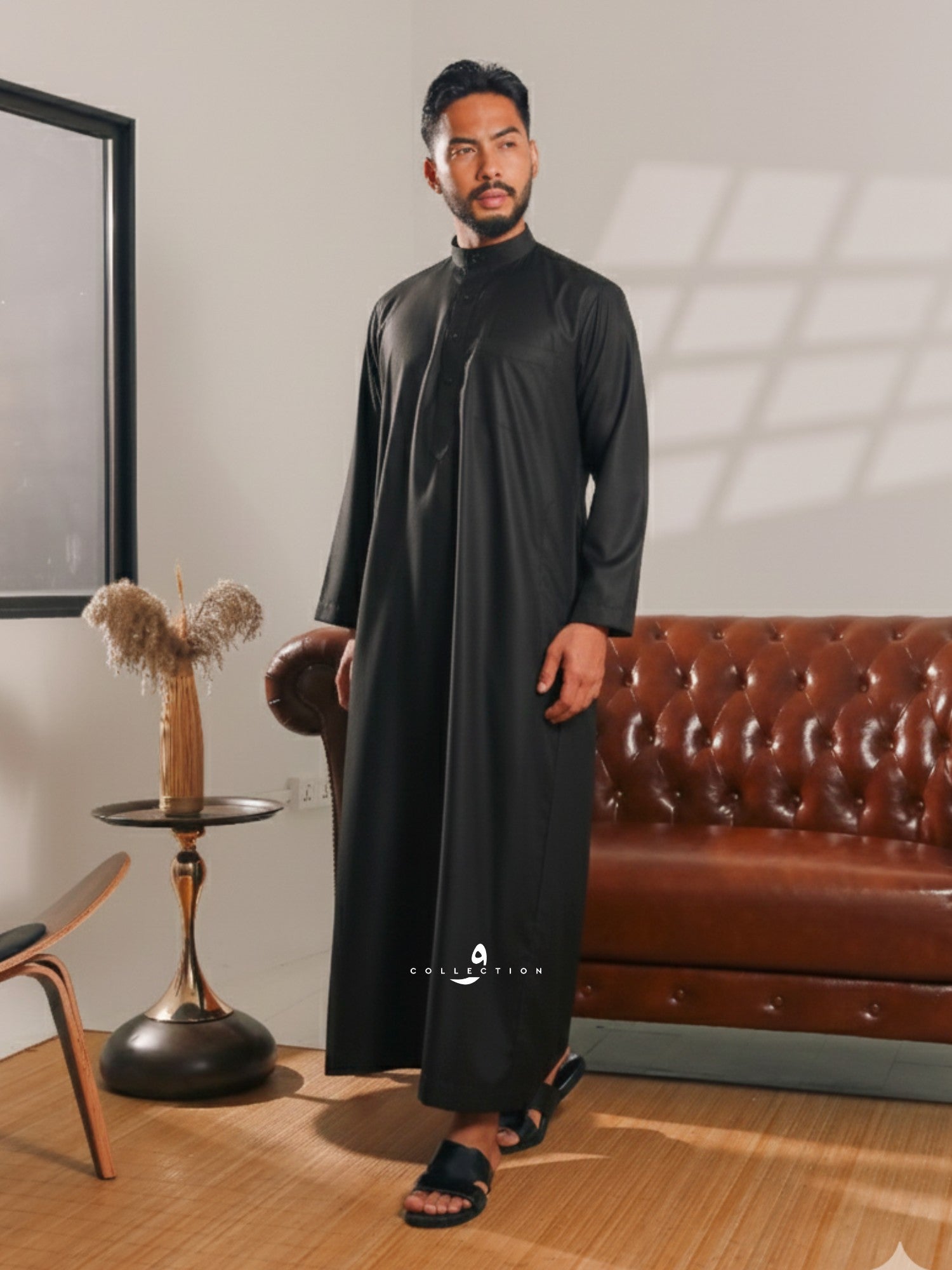 Jubah Abu Bakar - Black